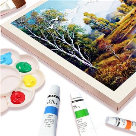 油画颜料套装24色单支铝管12ml艺术画家创作专业美术颜料