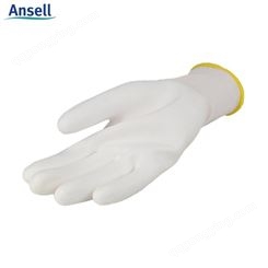 安思尔Ansell 48-125耐磨劳保手套轻型耐油涤纶弹性PU涂层手套