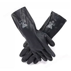 雷克兰 EC30F 氯丁橡胶手套高性能耐油耐酸碱耐磨防化手套