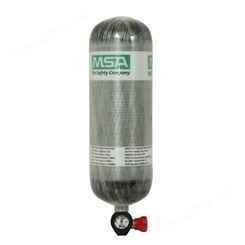 梅思安MSA 10121837 BTIC碳纤气瓶 含压力表6.8L铝合金内胆
